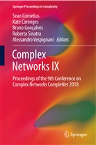 Sean Cornelius, Kat Coronges, Kate Coronges, Bruno Goncalves, Bruno Gonçalves, Bruno Gonçalves et al... - Complex Networks IX