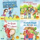 Sylvi Englert, Sylvia Englert, Lydia Hauenschild, Lydia u Hauenschild, Sabin Jörg, Sabine Jörg... - Maxi-Pixi-4er-Set 56: Die Schule geht los (4x1 Exemplar)