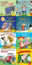 Ral Butschkow, Ralf Butschkow, diverse, diverse, Anna Himmel, Lilli L‘Arronge... - Pixi Bücher - 253: Pixi-8er-Set 253: Pixis Abenteuer auf dem Bauernhof (8x1 Exemplar), 8 Teile