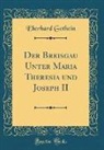 Eberhard Gothein - Der Breisgau Unter Maria Theresia und Joseph II (Classic Reprint)