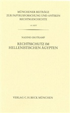 Nadine Grotkamp - Rechtsschutz im hellenistischen Ägypten