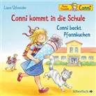 Liane Schneider, diverse, diverse - Conni kommt in die Schule / Conni backt Pfannkuchen (Meine Freundin Conni - ab 3), 1 Audio-CD (Hörbuch)