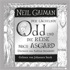 Neil Gaiman, Johannes Steck - Der lächelnde Odd und die Reise nach Asgard, 2 Audio-CD (Audiolibro)
