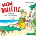 Hugh Lofting, Felix von Manteuffel, Felix von Manteuffel - Doktor Dolittle, 2 Audio-CD (Audio book)