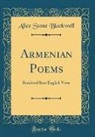Alice Stone Blackwell - Armenian Poems