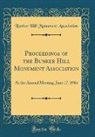 Bunker Hill Monument Association - Proceedings of the Bunker Hill Monument Association