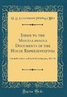 U. S. Government Printing Office - Index to the Miscellaneous Documents of the House Representatives