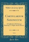 Walter De Gray Birch - Cartularium Saxonicum, Vol. 2