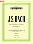 Johann Sebastian Bach, Ulrich Bartels - Französische Suiten BWV 812-817 / Französische Ouvertüre BWV 831, für Klavier solo