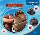 Dragons - Die Wächter von Berk - Starter-Box, 3 Audio-CD (Audio book)