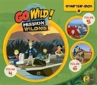 Go Wild! - Mission Wildnis - Starter-Box. Box.2, 3 Audio-CD (Audio book)