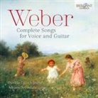 Patrizia Cigna, Adriano Sebastiani, Carl Maria von Weber - Complete Songs for Voice and Guitar, 1 Audio-CD (Hörbuch)