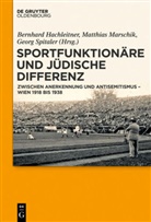 Bernhard Hachleitner, Alexander Juraske, Matthia Marschik, Matthias Marschik, Georg Spitaler - Sportfunktionäre und jüdische Differenz