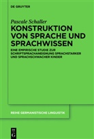 Pascale Schaller, Schweizerischer Nationalfonds (SNF) - Konstruktion von Sprache und Sprachwissen