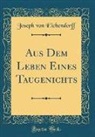 Joseph Von Eichendorff - Aus Dem Leben Eines Taugenichts (Classic Reprint)