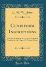 C. H. W. Johns - Cuneiform Inscriptions