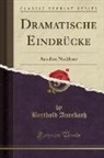 Berthold Auerbach - Dramatische Eindrücke