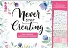 frechverlag, Sue Hiepler, Yasmin Reddig, Sue Hiepler, Yasmin Reddig - Das kreative Geschenkpapierbuch Never stop creating