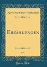 Marie Von Ebner-Eschenbach - Erzählungen, Vol. 2 (Classic Reprint)