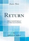Unknown Author - Return