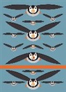 I Like Birds, Stuart Cox - I Like Birds: Flying Puffins Spot & Jot