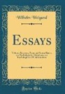 Wilhelm Weigand - Essays