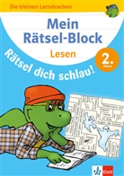 Mein Rätsel-Block Rätsel dich schlau! Lesen 2. Klasse
