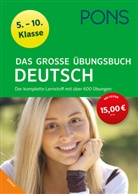 Silk Gausche, Silke Gausche, Ann Haase, Anne Haase, Anne u a Scheller - PONS Das große Übungsbuch Deutsch 5.-10. Klasse