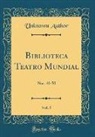 Unknown Author - Biblioteca Teatro Mundial, Vol. 5