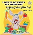Shelley Admont, Kidkiddos Books, S. A. Publishing - I Love to Eat Fruits and Vegetables (English Arabic book for kids)