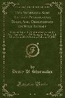 Henry W. Shoemaker - Two Addresses