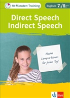 Petr Lihocky, Petra Lihocky, Götz Maier-Dörner - Klett 10-Minuten-Training Englisch Direct Speech - Indirect Speech 7./8. Klasse