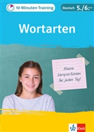 Gerhar Schwengler, Gerhard Schwengler, Astrid Wiese - Klett 10-Minuten-Training Deutsch Wortarten 5./6. Klasse
