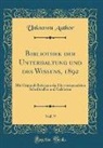 Unknown Author - Bibliothek der Unterhaltung und des Wissens, 1892, Vol. 9