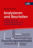 Martin Fromm, Martin (Prof. Dr.) Fromm - Analysieren und beurteilen