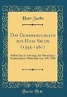 Hans Sachs - Das Gemerkbüchlein des Hans Sachs (1555-1561)