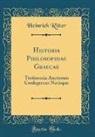 Heinrich Ritter - Historia Philosophiae Graecae