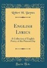 Robert H. Baynes - English Lyrics