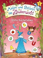 Corina Beurenmeister, Loewe Lernen und Rätseln - Malen und Rätseln im Zauberwald - Erste Buchstaben