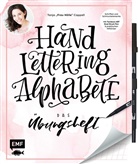 Tanja Cappell - Handlettering Alphabete - Das Übungsheft, mit Stift (Original Tombow ABT Dual Brush Pen)