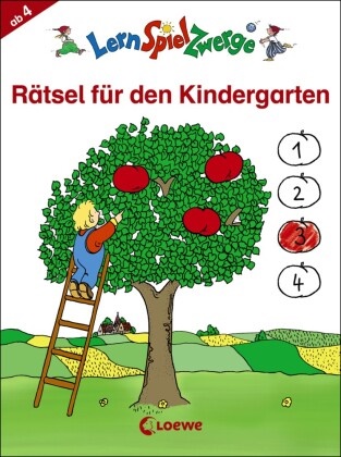 Sigrid Leberer,  Loewe Lernen und Rätseln - Rätsel für den Kindergarten - Rätselblock zur Beschäftigung von Kindern 4 ab Jahre