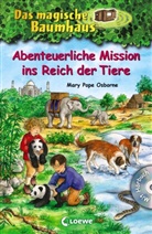 Mary Pope Osborne, Mary Pope Osborne, Jutta Knipping, Petra Theissen, Loewe Kinderbücher, Loewe Kinderbücher - Das magische Baumhaus - Abenteuerliche Mission ins Reich der Tiere (Bd. 43-46)
