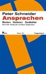 Peter Schneider - Ansprachen