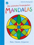 Johannes Rosengarten, Johannes Rosengarten - Die schönsten Kindergarten Mandalas. Malen, Träumen, Entspannen
