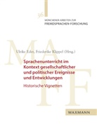 Ulrik Eder, Ulrike Eder, Klippel, Klippel, Friederike Klippel - Sprachenunterricht im Kontext gesellschaftlicher und politischer Ereignisse und Entwicklungen