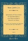Isaac Joslin Cox - Quarterly Publication of the Historical and Philosophical Society of Ohio, Vol. 8: 1913, Nos; 2 and 3, April-June, July-September; Documents Relating