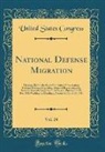 United States Congress - National Defense Migration, Vol. 24