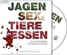 Florian Asche - Jagen, Sex & Tiere essen, 1 Audio-CD, MP3 Format (Audiolibro)