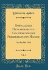 Unknown Author - Gothaisches Genealogisches Taschenbuch der Freiherrlichen Häuser, Vol. 6