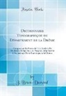 J. Brun-Durand - Dictionnaire Topographique du Département de la Drôme